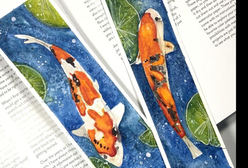 Koi Fish Bookmarks