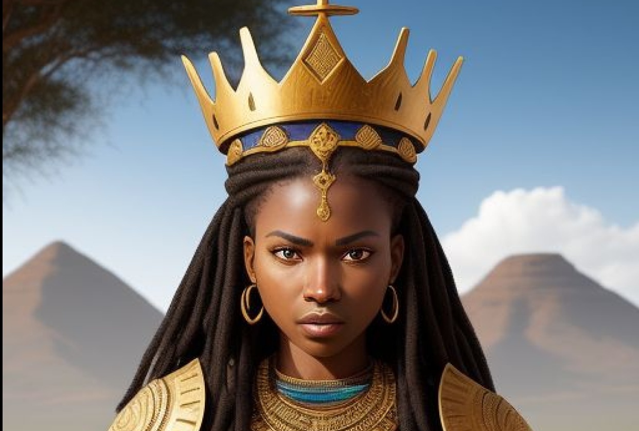 AMINA THE WARRIOR QUEEN - student project