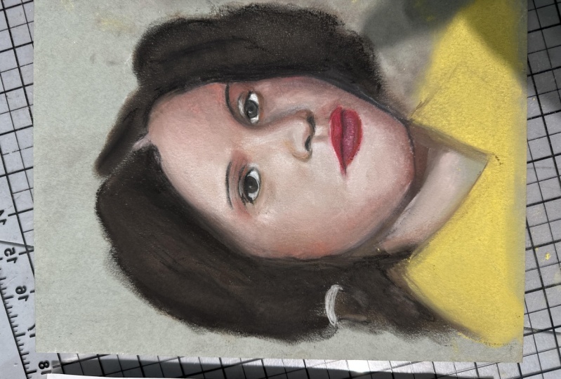 My first pastel portrait.