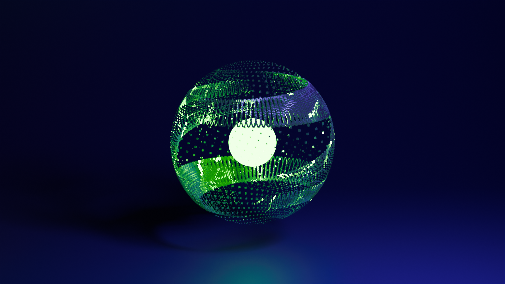 Blender 3D Geometry Nodes Animation - student project