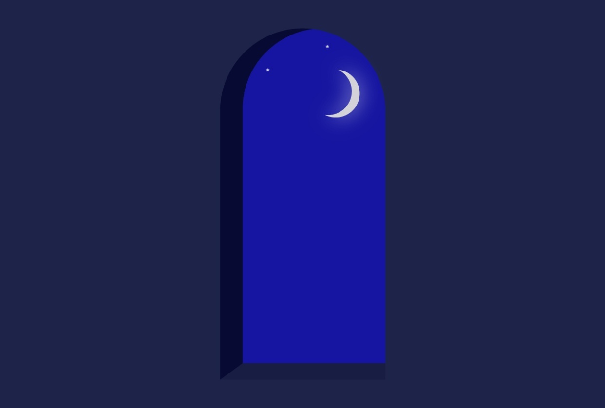 minimalist flat design project - student project