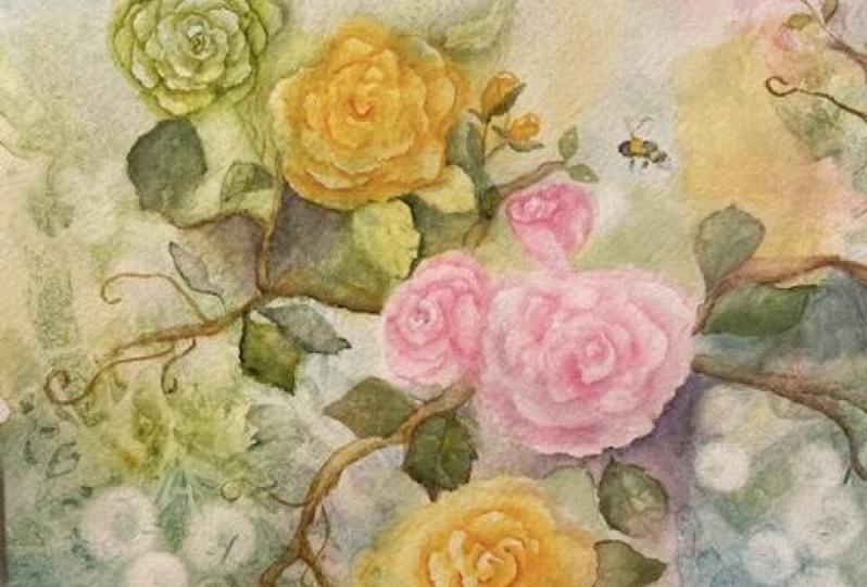 Soft Peony-style Roses