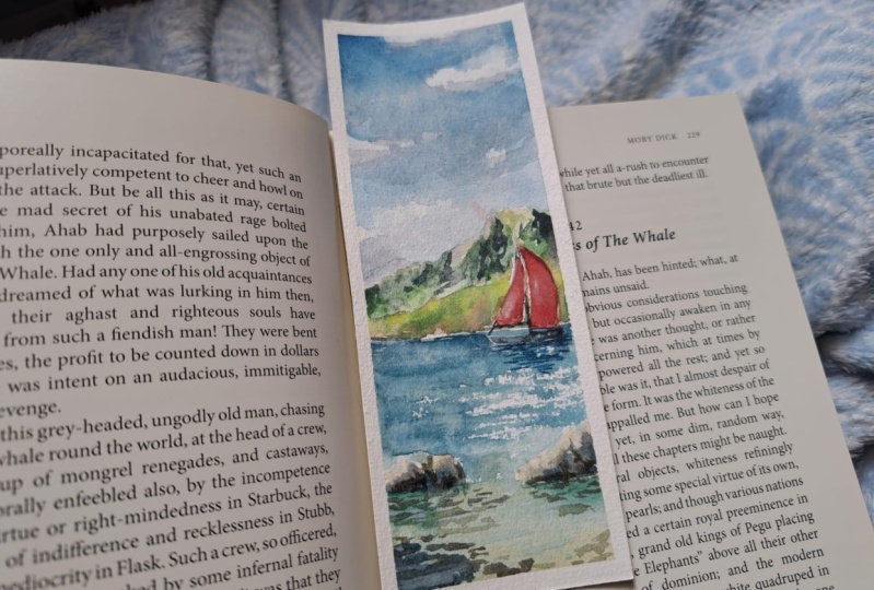 Seascape bookmark