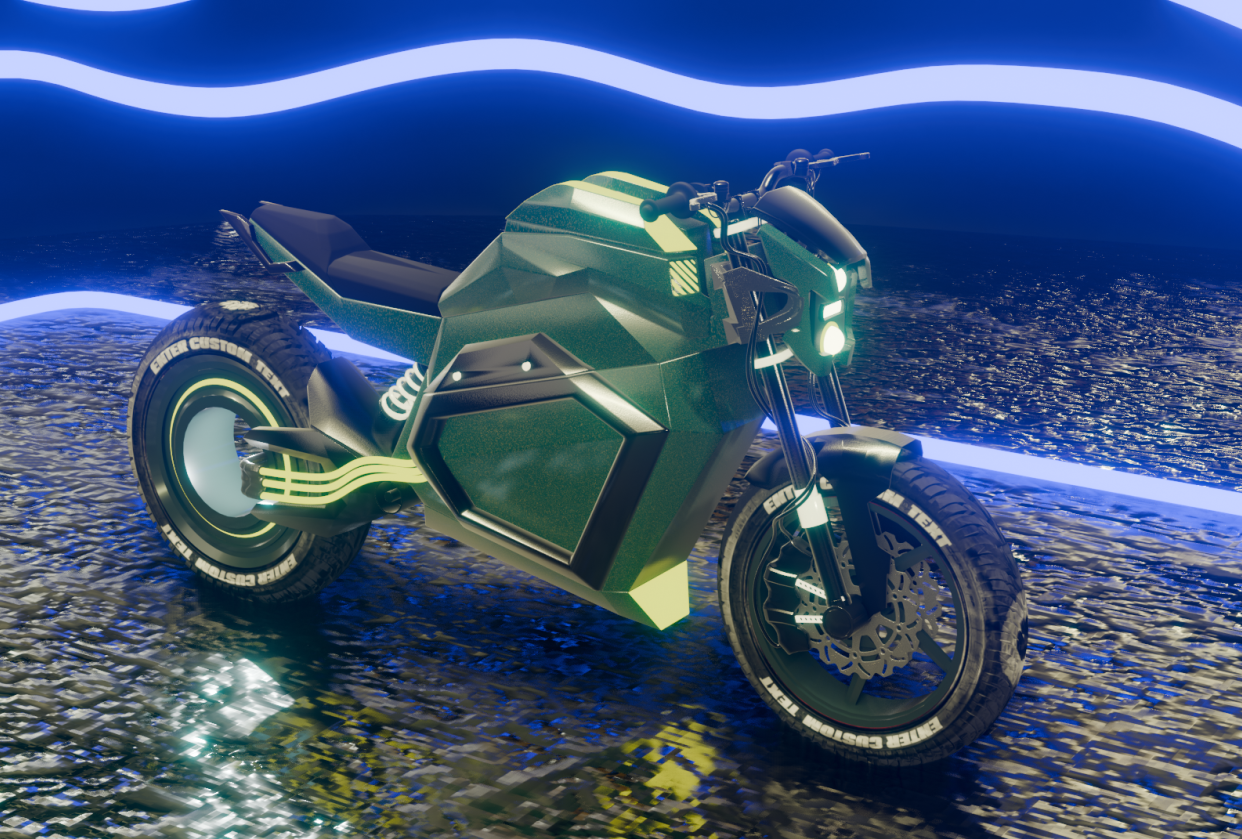 AM-FB1 (Aston Martin Future Bike 1) - student project