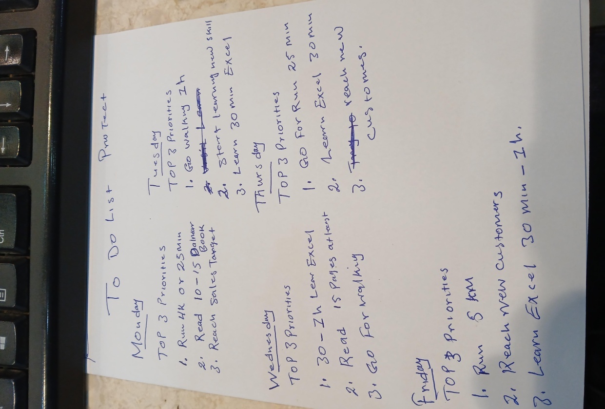 Yasir's To Do list project - student project