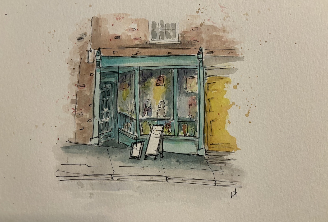 Ink & Watercolor Sketching Deconstructed - student project