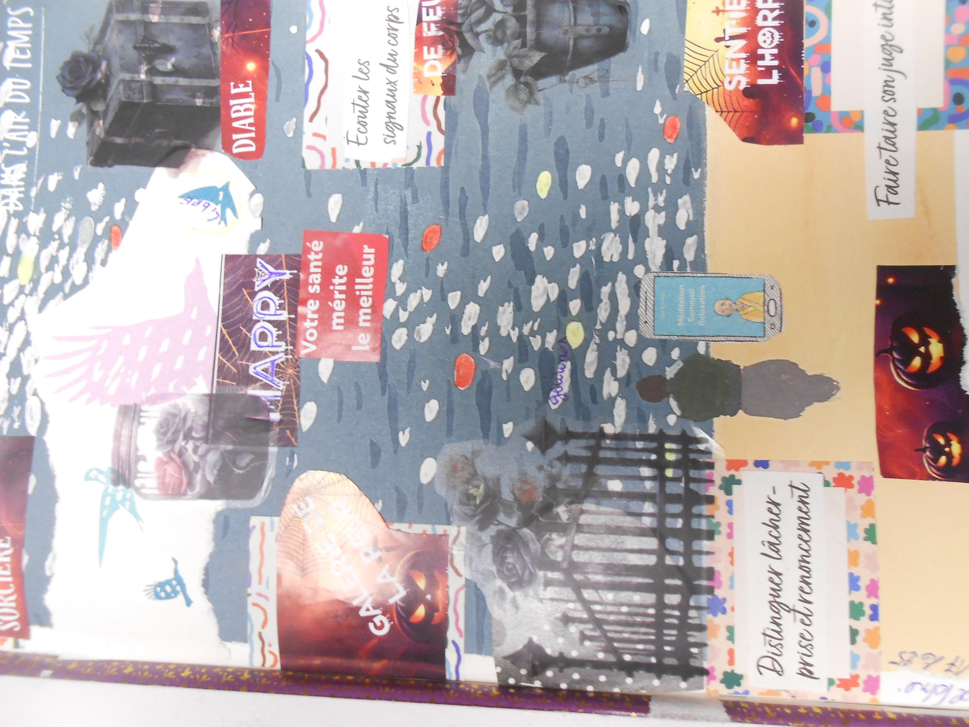 collage thérapie - student project