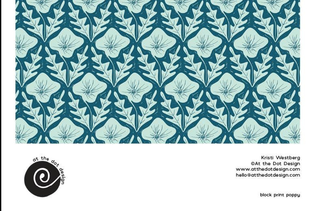 At the Dot Design Sale Sheets - student project