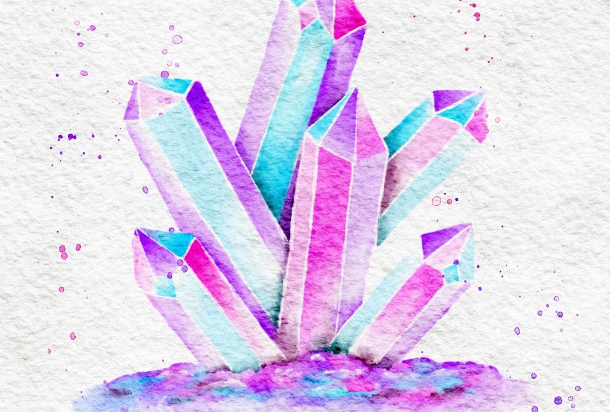 Crystal Cluster - student project