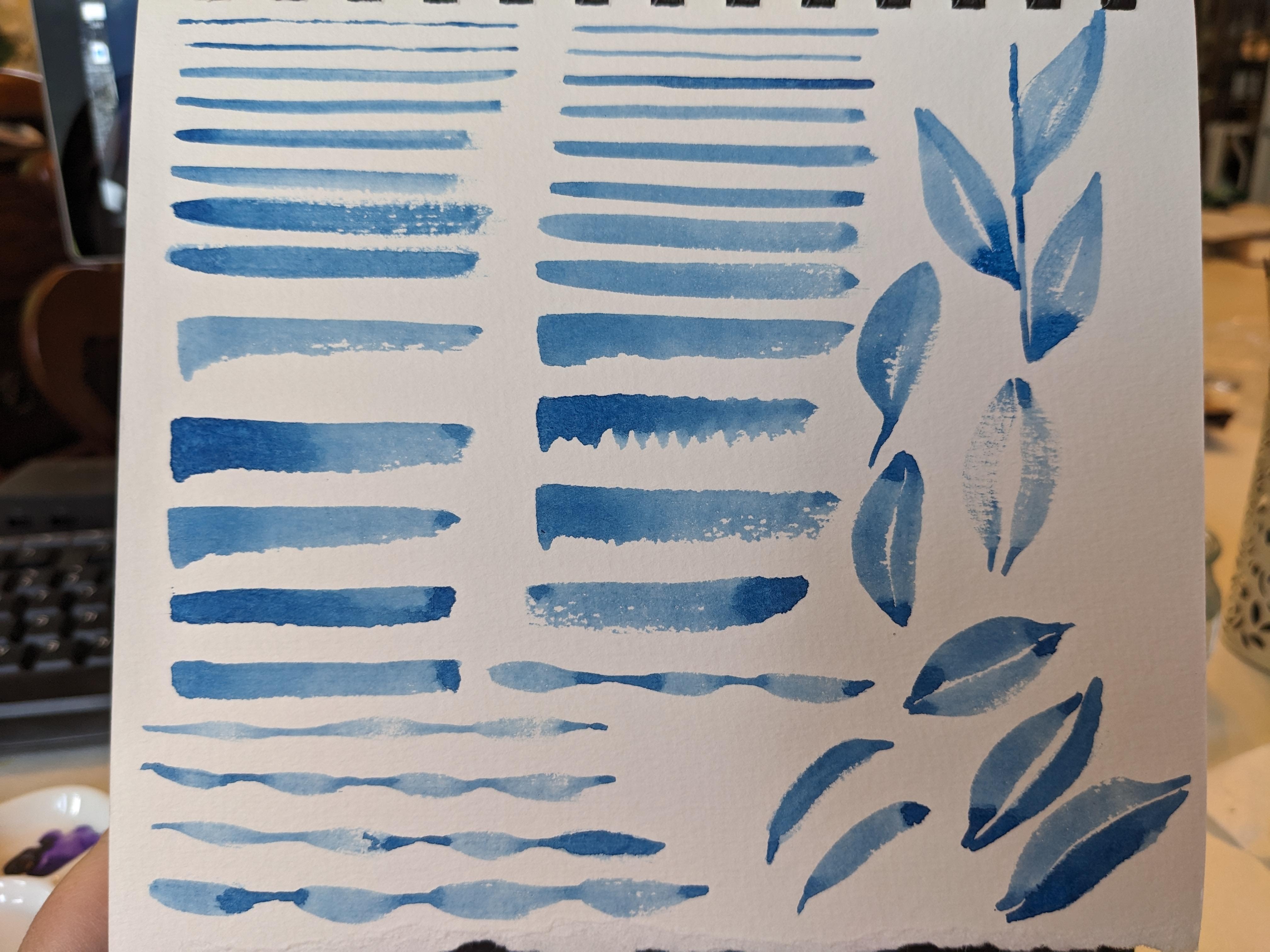 Brush Strokes - student project