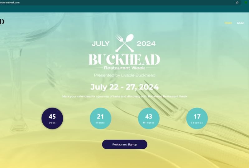Buckhead Restaurant Week