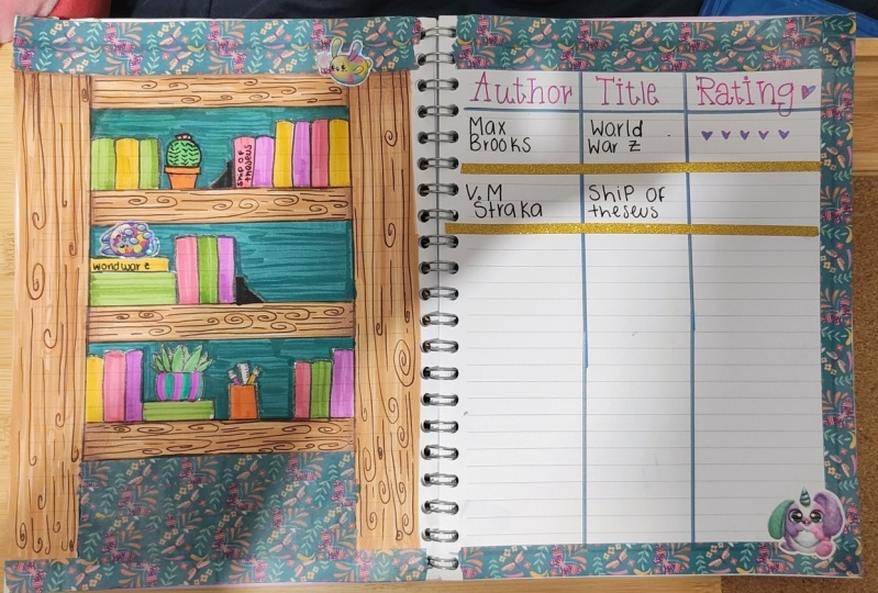 Book Tracking Pages