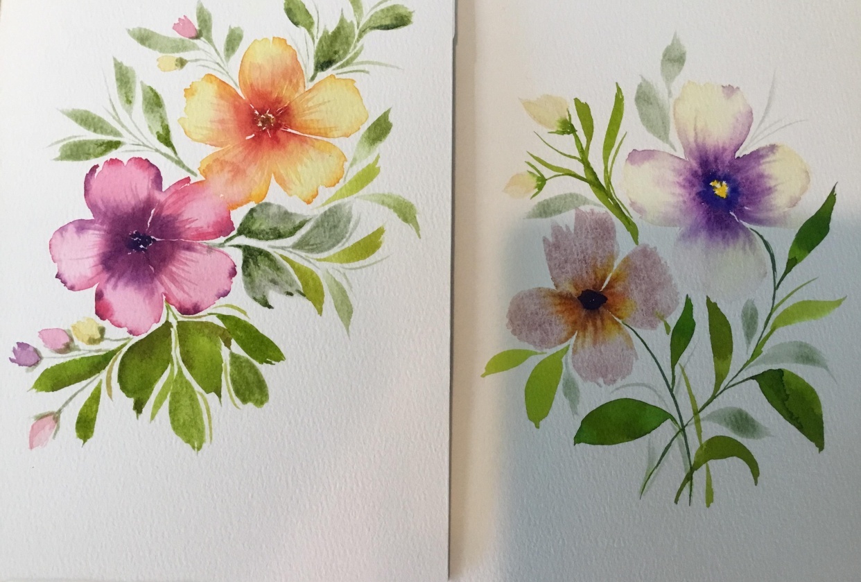 Loose Florals - student project