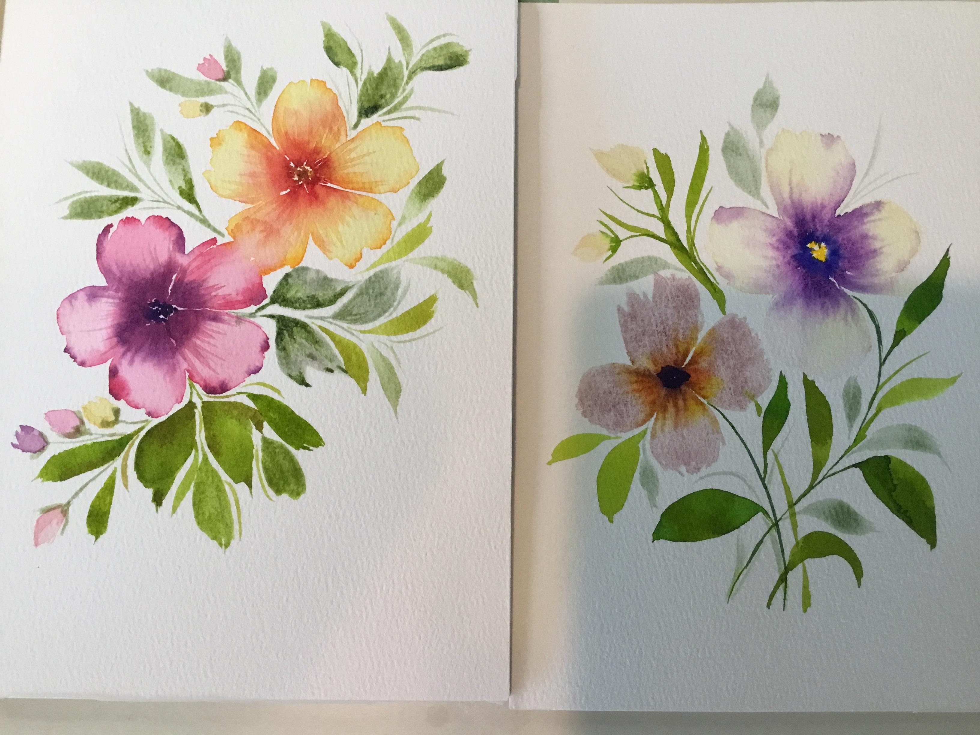 Loose Florals - student project