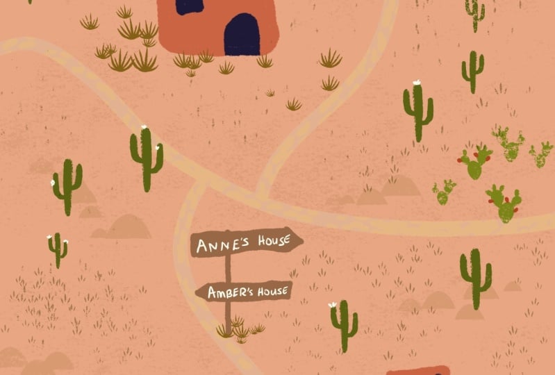 Bday map