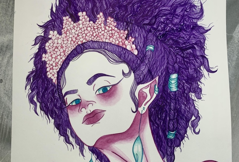 Character Illustration: Freya