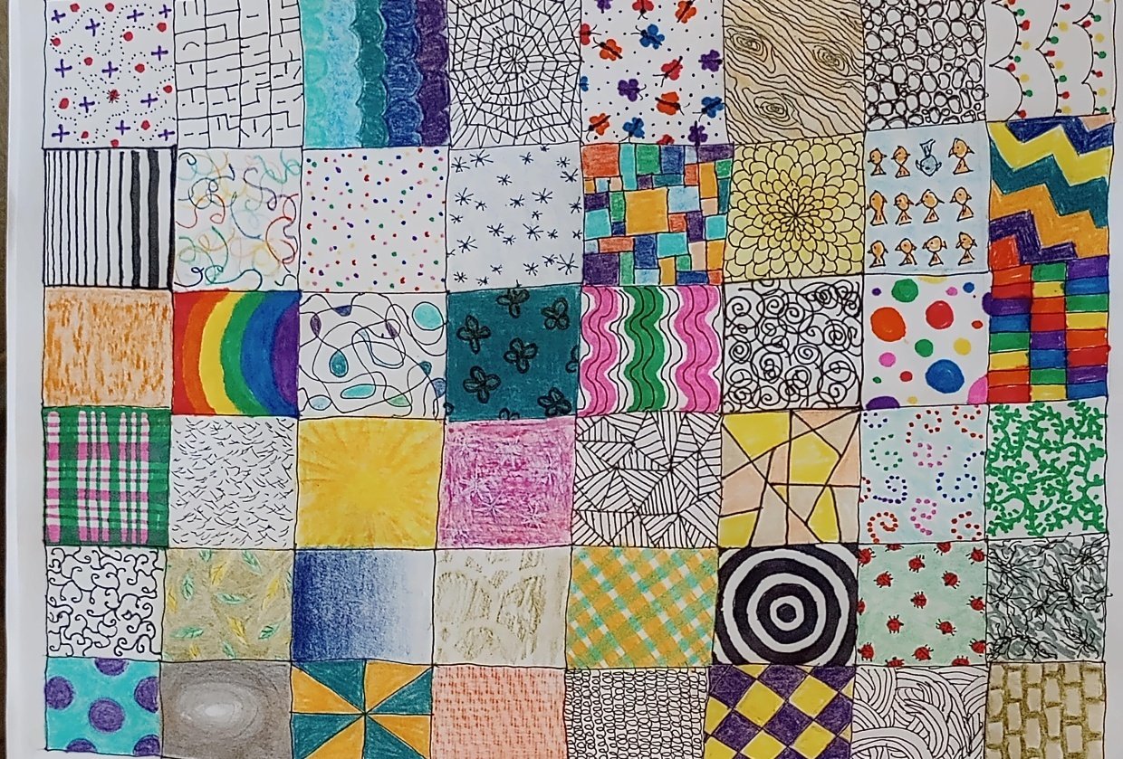 Squares of Texture - student project