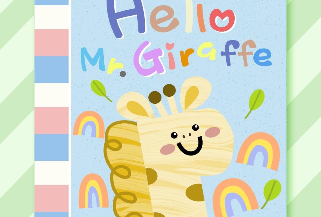 Hello, Mr. Giraffe book cover. - student project