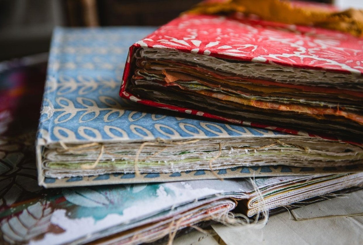 From Scrap to Treasure: Creating Unique Art Journals - student project