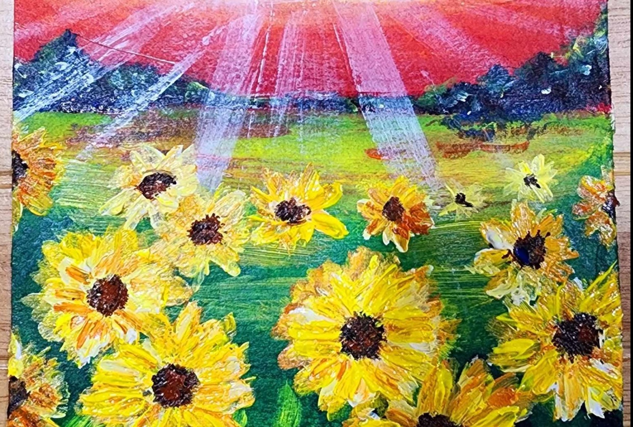 Radiant Blossoms - student project