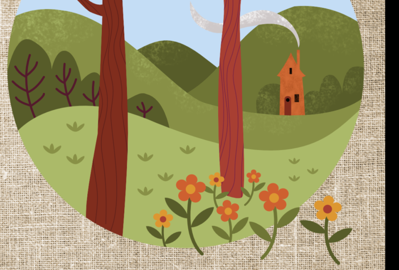 Scenic Vector Illustration