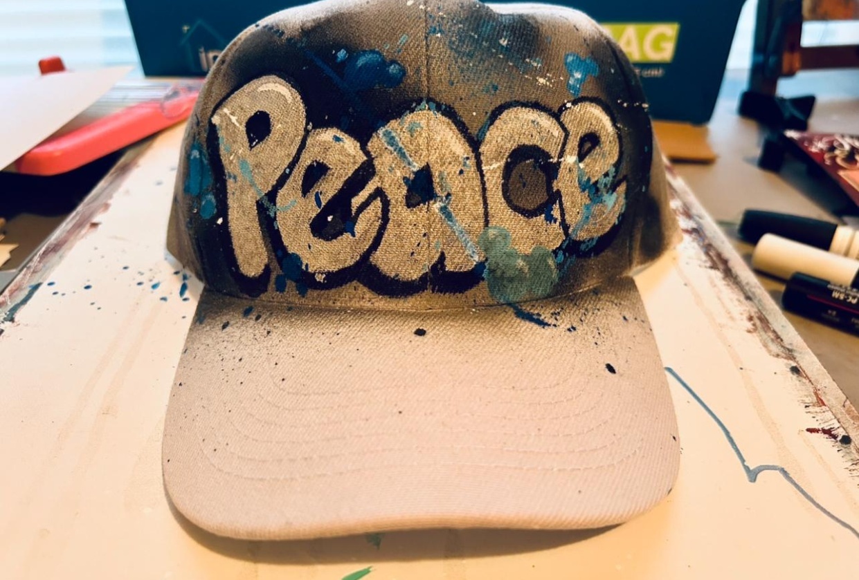 Peace - Graffiti Hat - student project