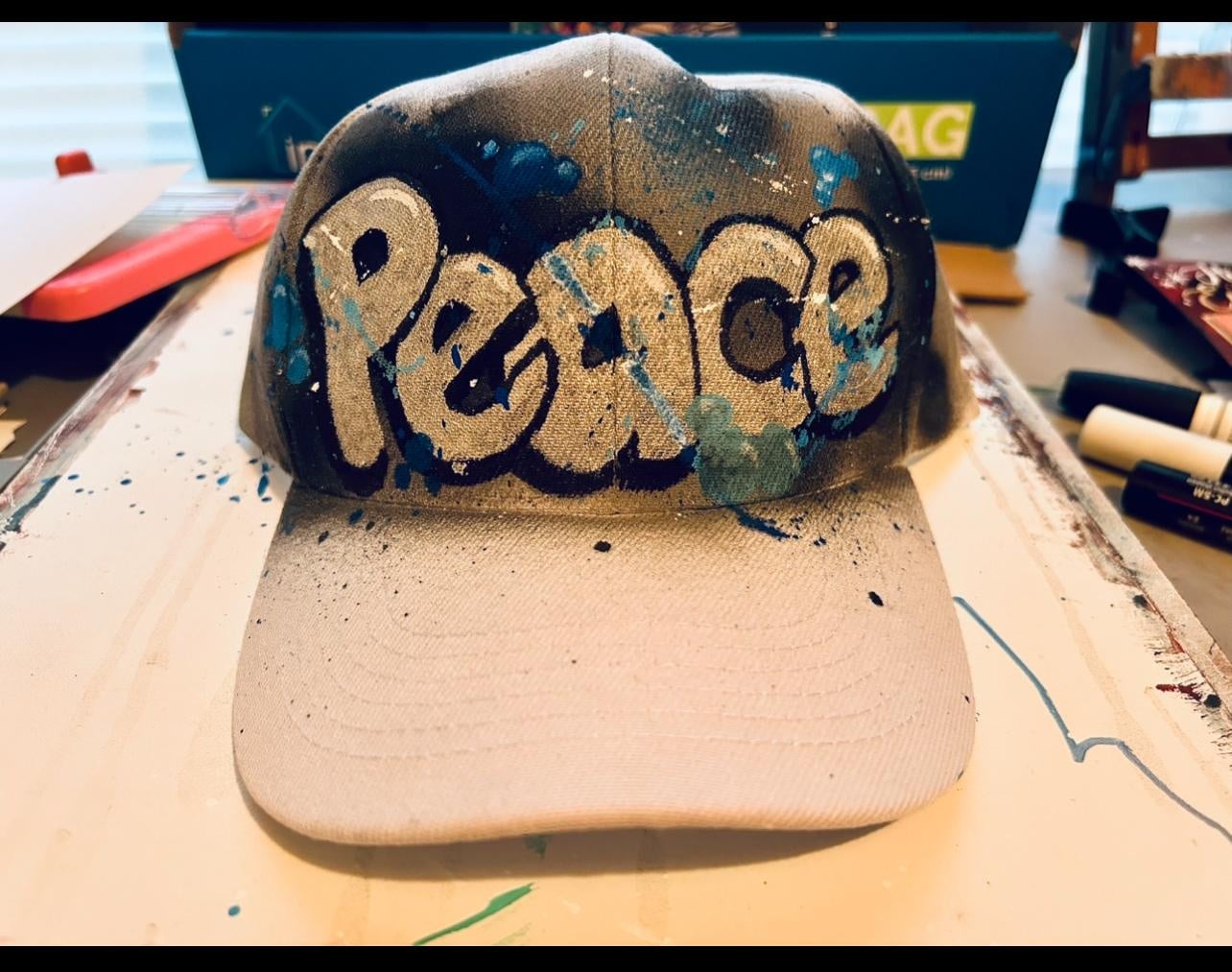 Peace - Graffiti Hat - student project