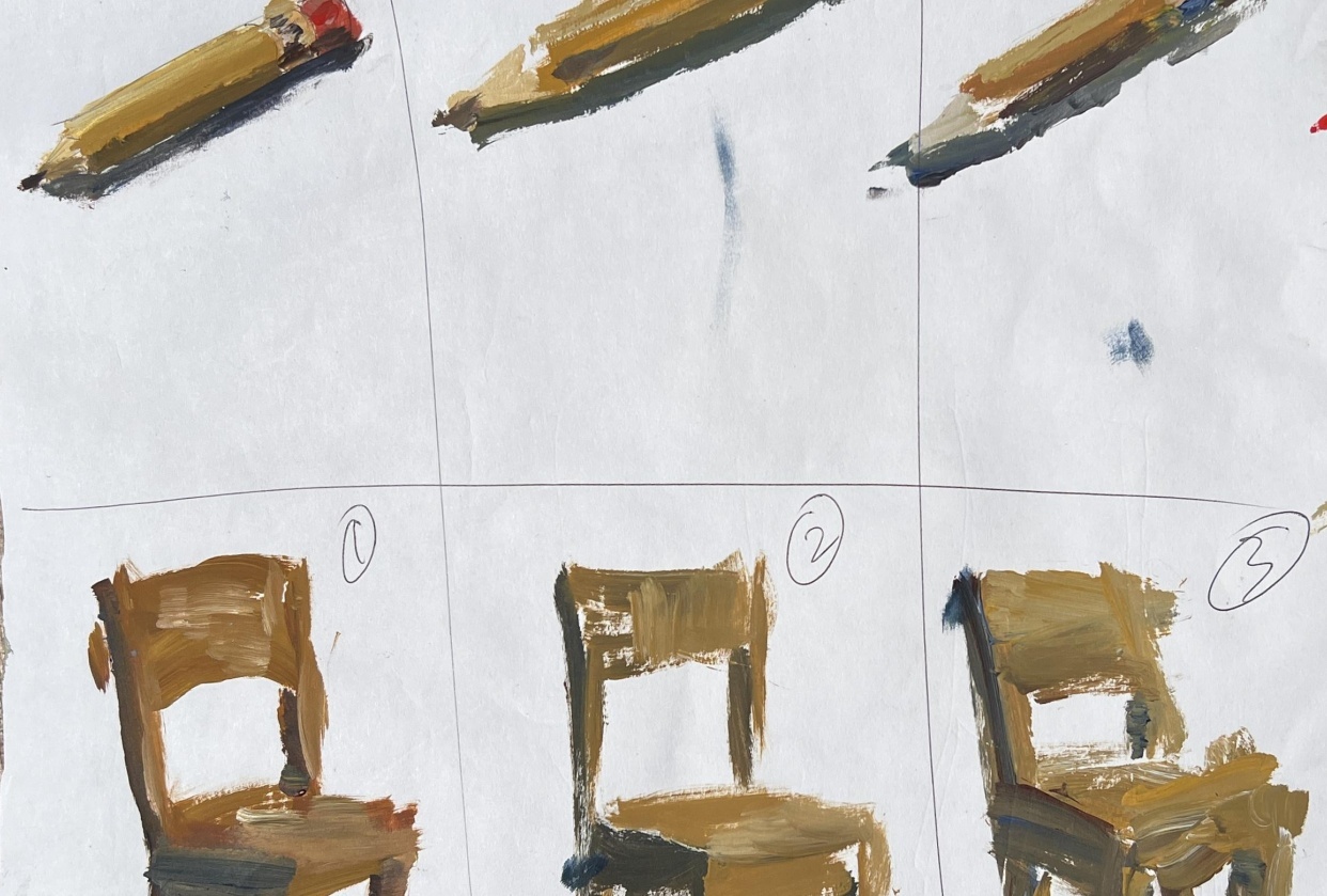 Progressions - Exercises for Drawing and Painting Loose - student project