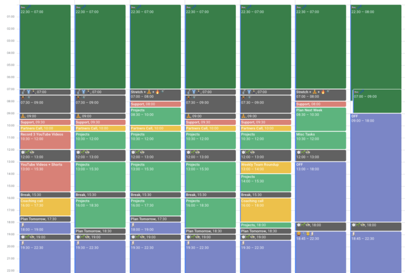Here is mine google calendar config.