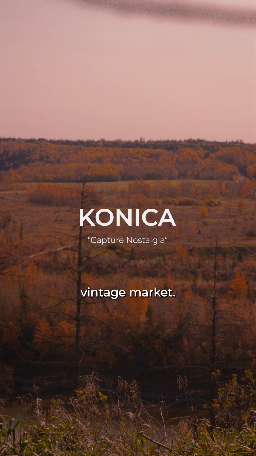 Capture nostalgia with this lens - student project