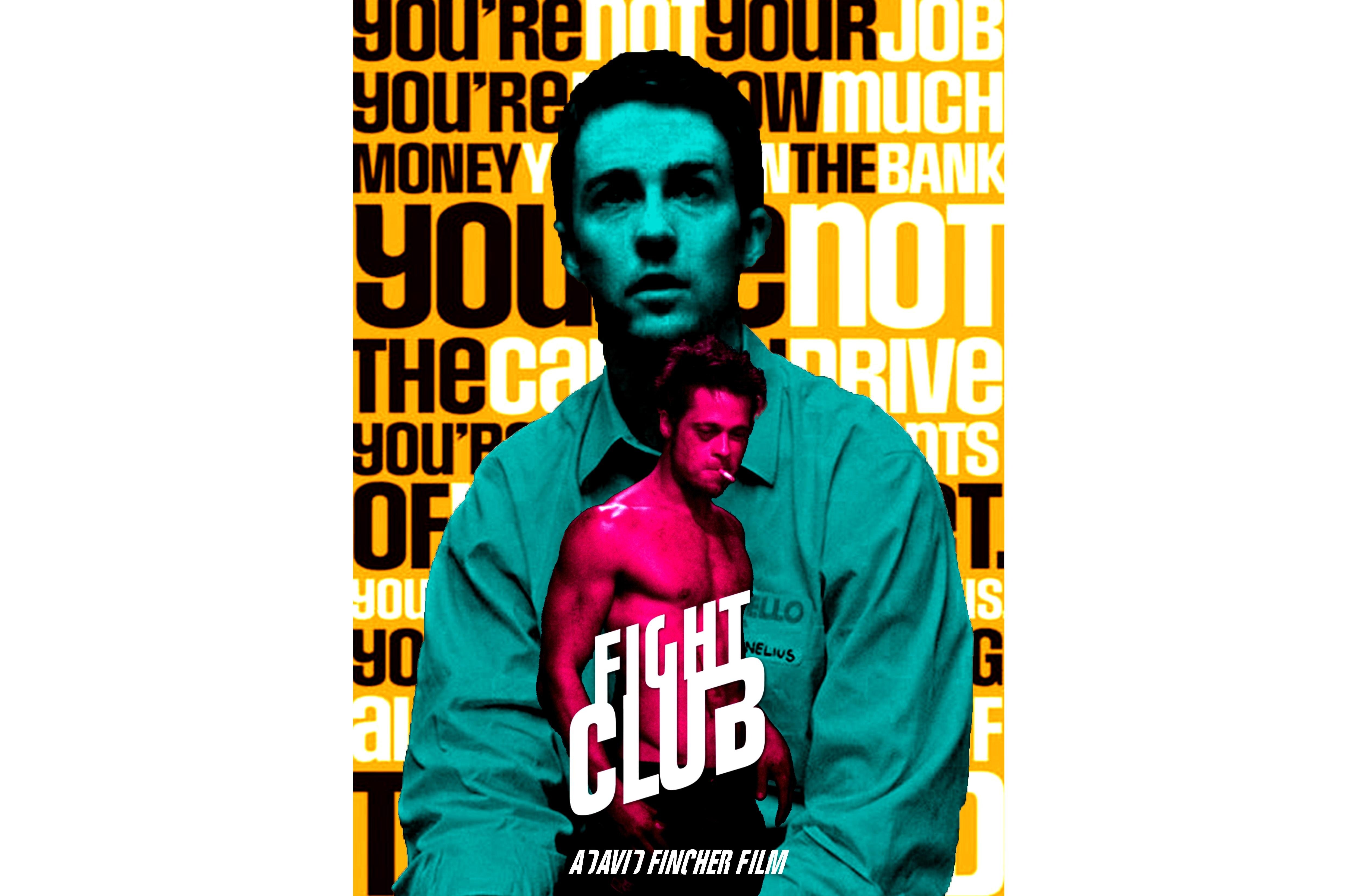Fight Club Poster - student project