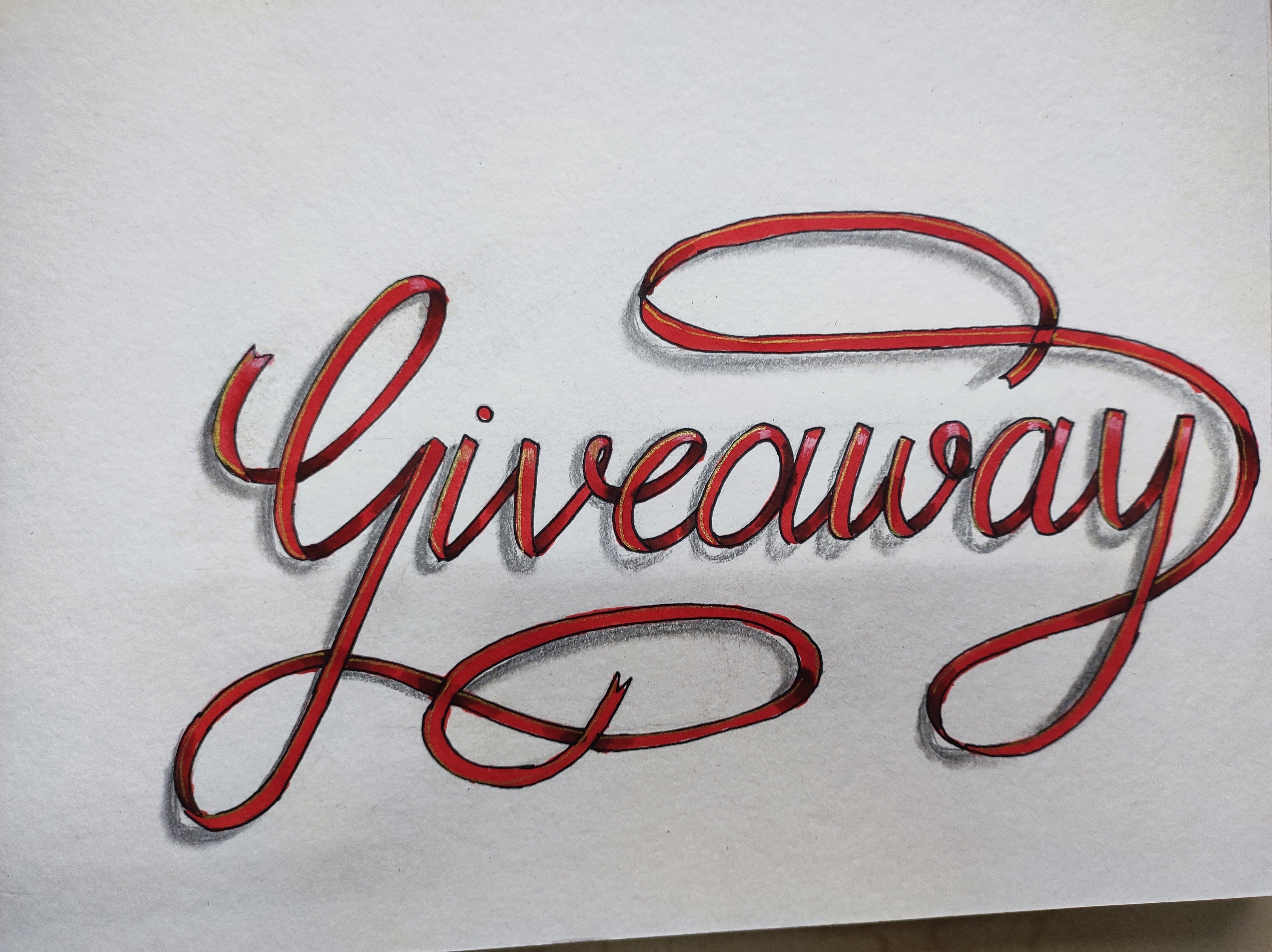 The Ultimate Ribbon Lettering Guide - student project