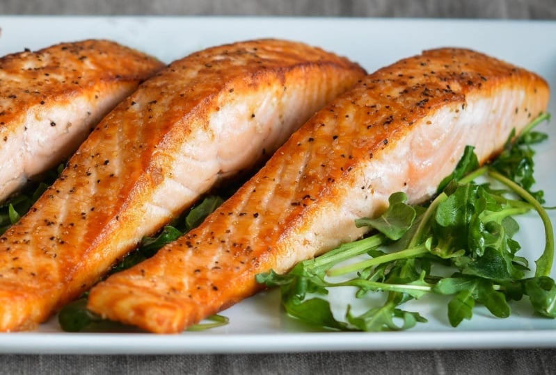 Salmon fillet