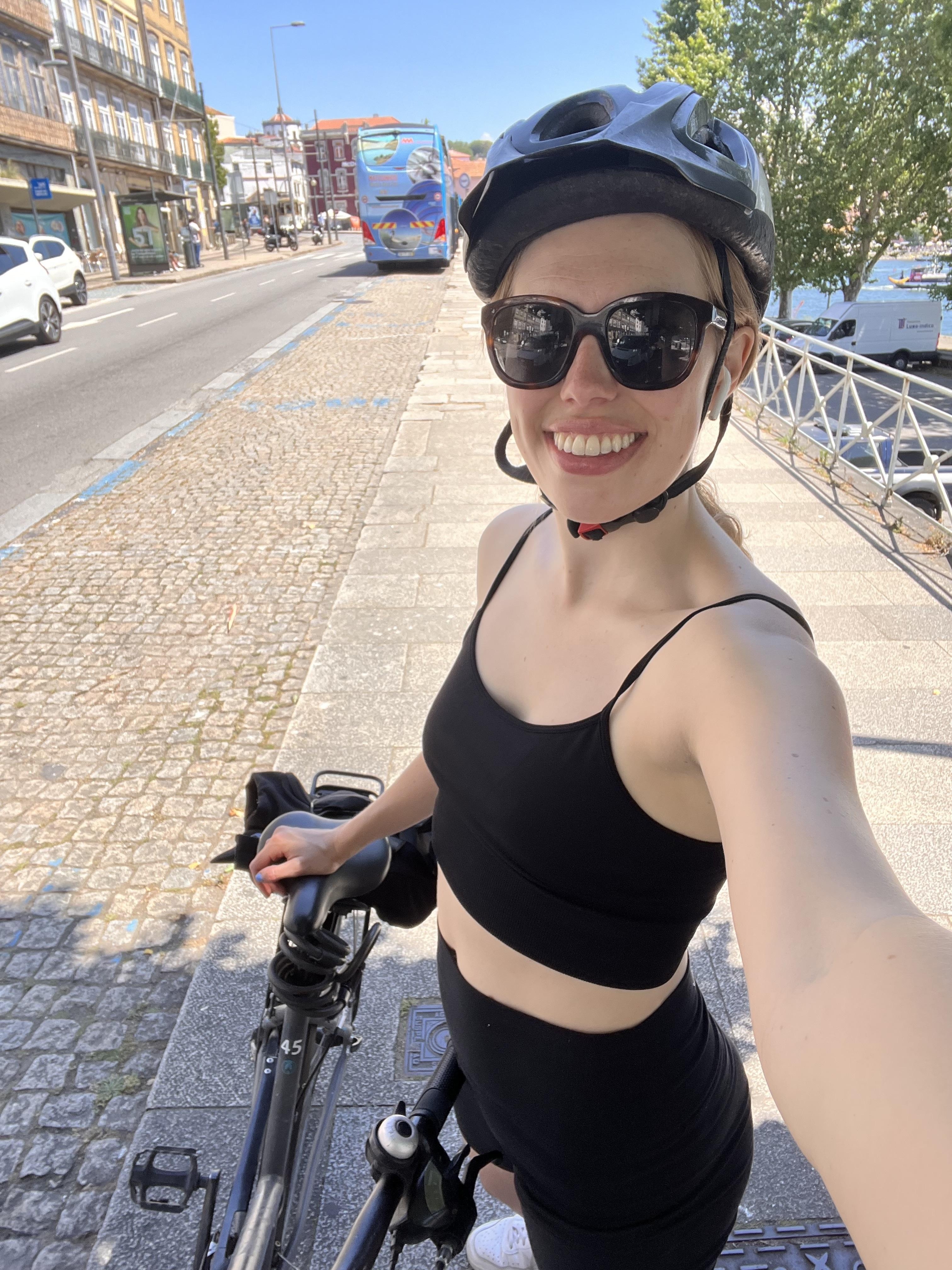 Inspiring Bike Ride! - student project