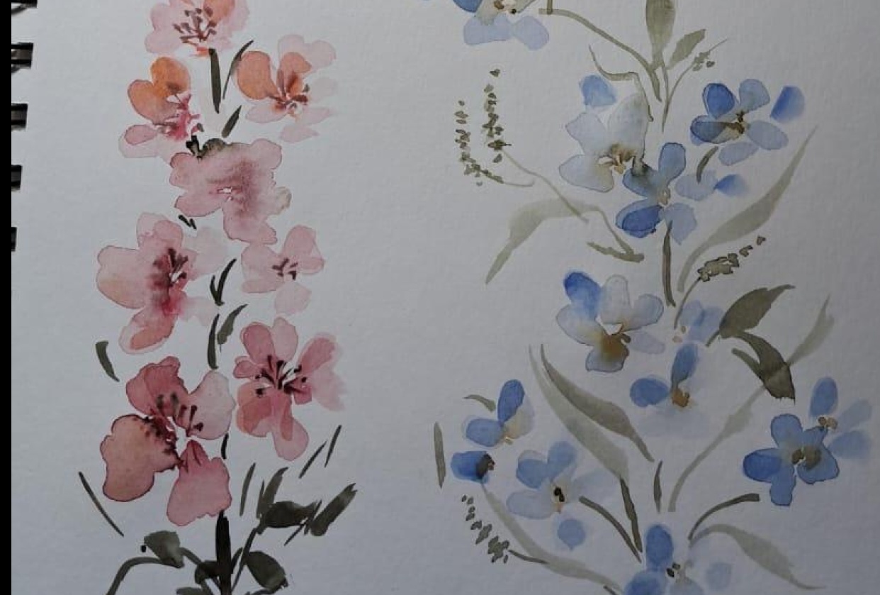 Flores de primavera con Jenny - student project