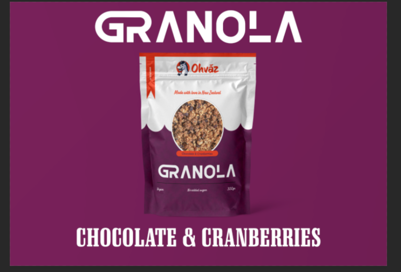 Granola packaging design