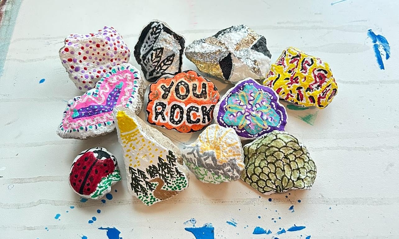 Kindness Rocks - student project