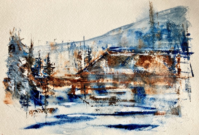 Loose and Abstract Painting