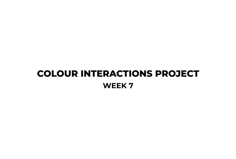 Colour Interactions Project