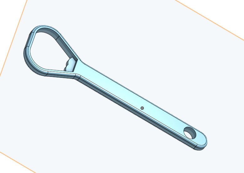Bottle opener - student project