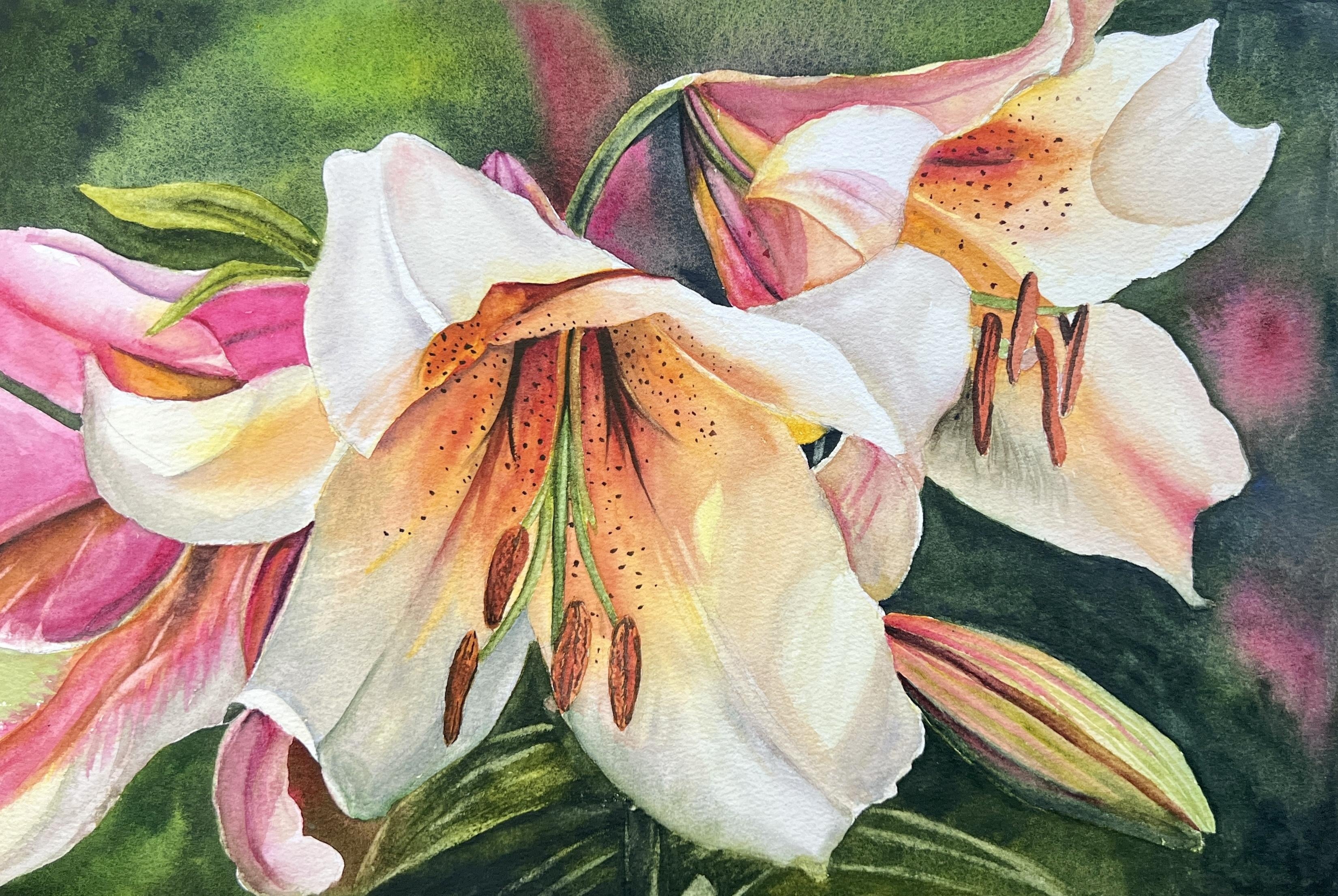 Lilies and lights - student project