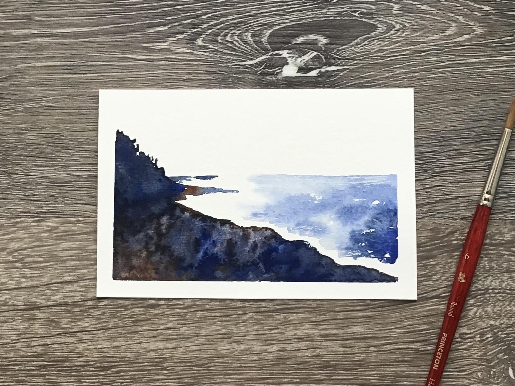 Point Prim Watercolour - student project