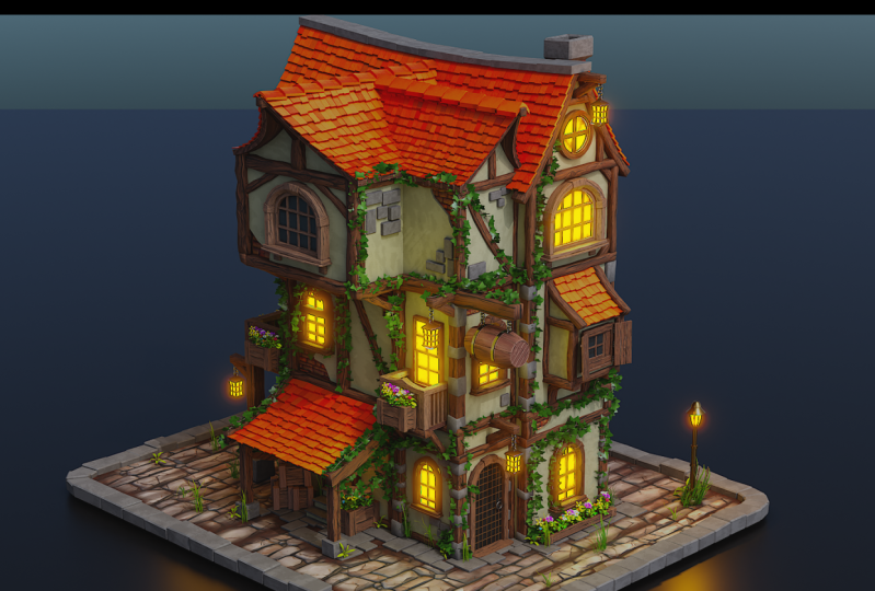 Stylized 3D Model