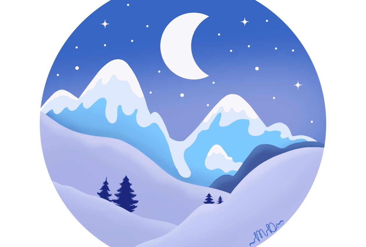 Winter Lanscape - student project