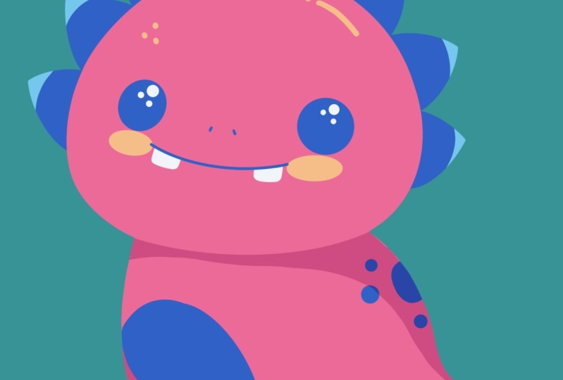 Cute Dino Illustrations