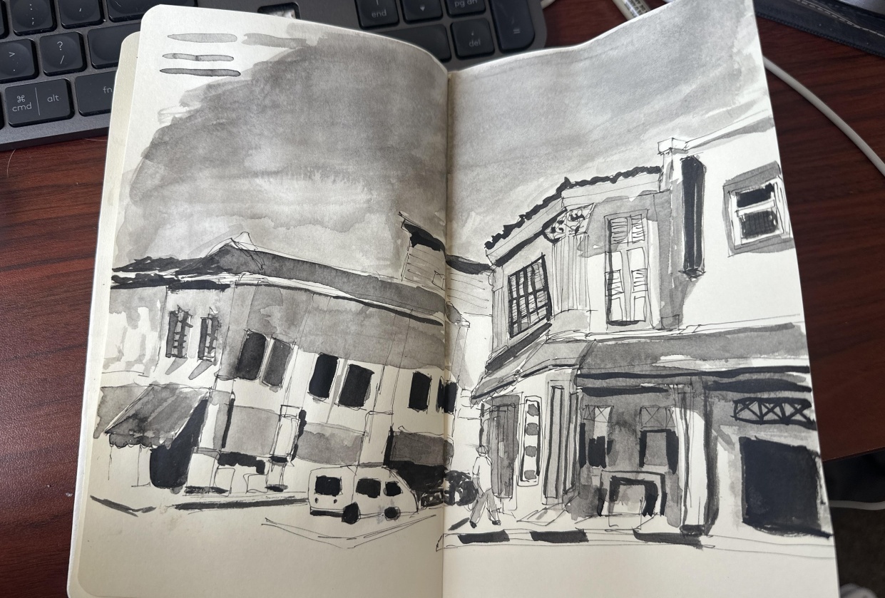 Value sketch - student project