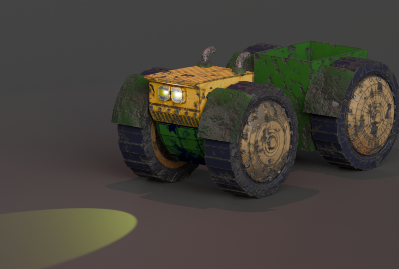 Robot with trailer