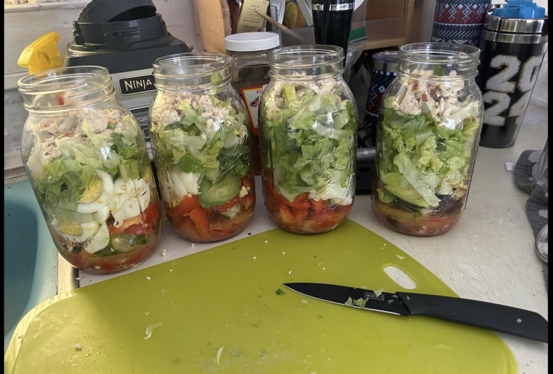 General Salad in a Jar