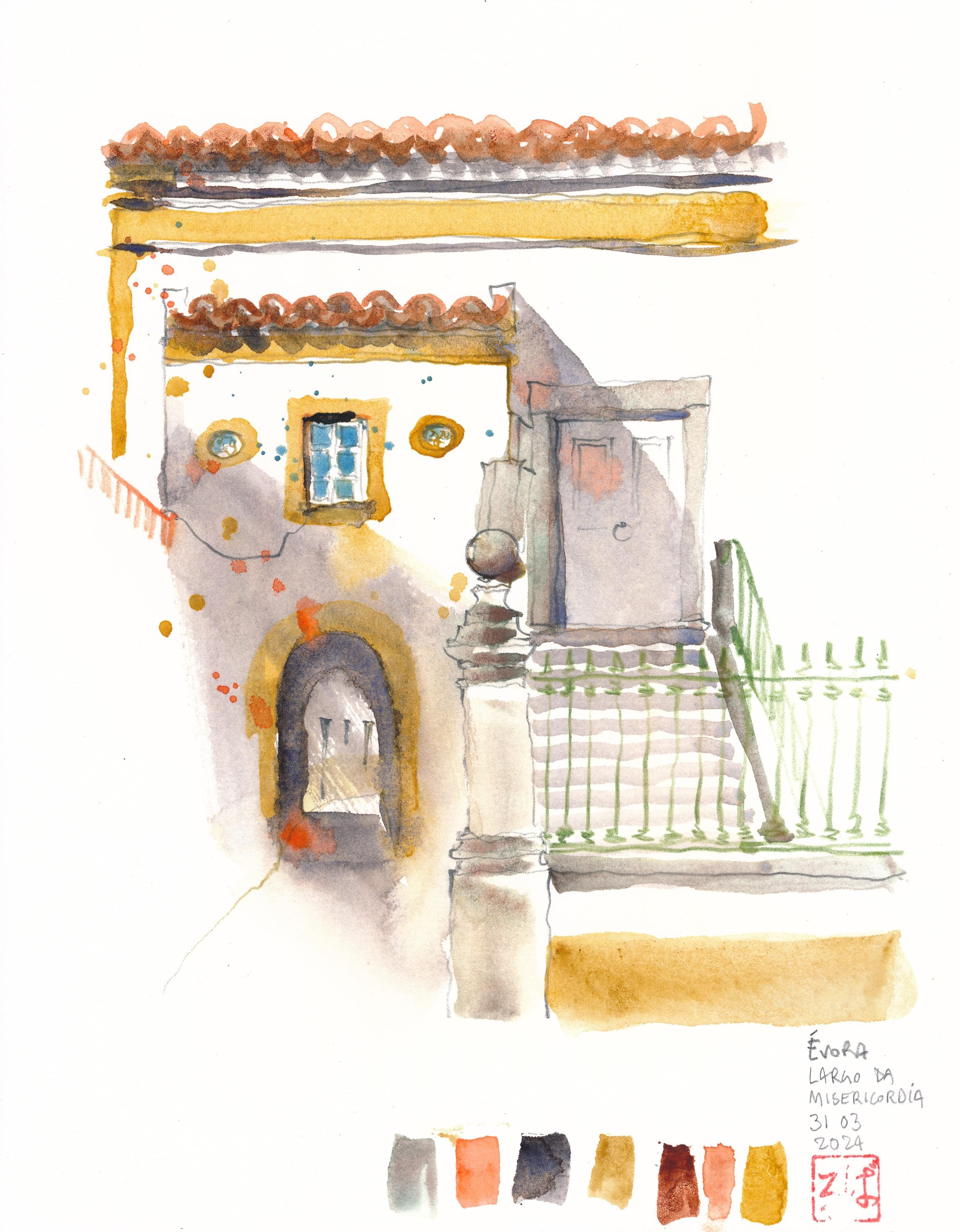 Urbansketching in Portugal