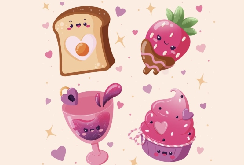 Romantic food